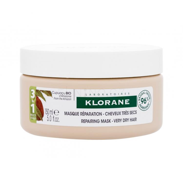 Klorane Organic Cupuaçu Repairing Mask Maska na vlasy pro ženy 150 ml