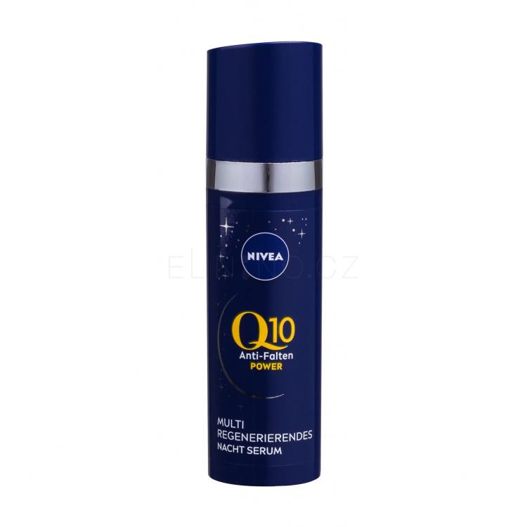 Nivea Q10 Power Ultra Recovery Night Serum Pleťové sérum pro ženy 30 ml