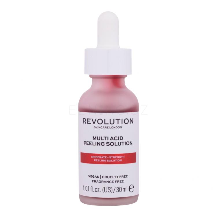 Revolution Skincare Multi Acid Moderate - Strength Peeling Solution Peeling pro ženy 30 ml