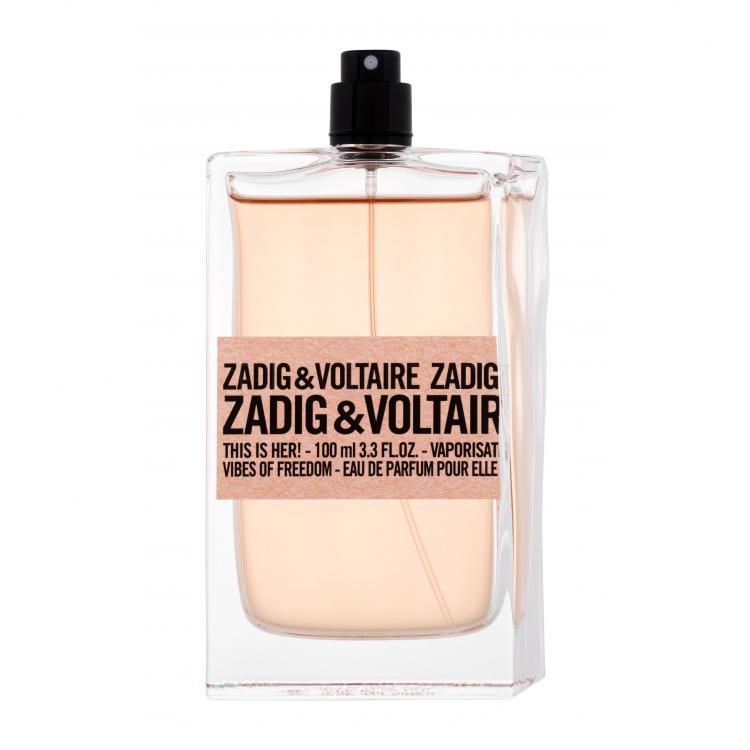 Zadig &amp; Voltaire This is Her! Vibes of Freedom Parfémovaná voda pro ženy 100 ml tester