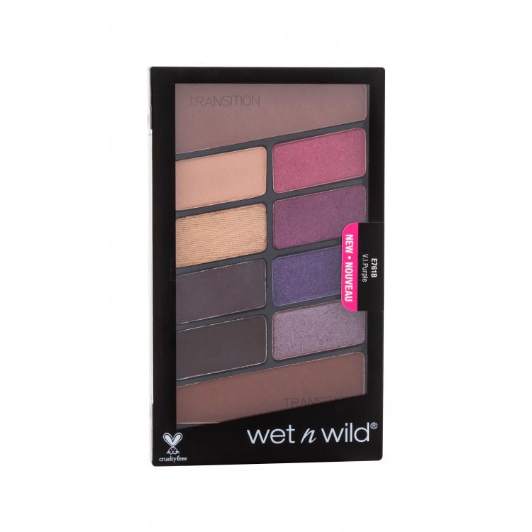 Wet n Wild Color Icon 10 Pan Oční stín pro ženy 10 g Odstín V.I.Purple