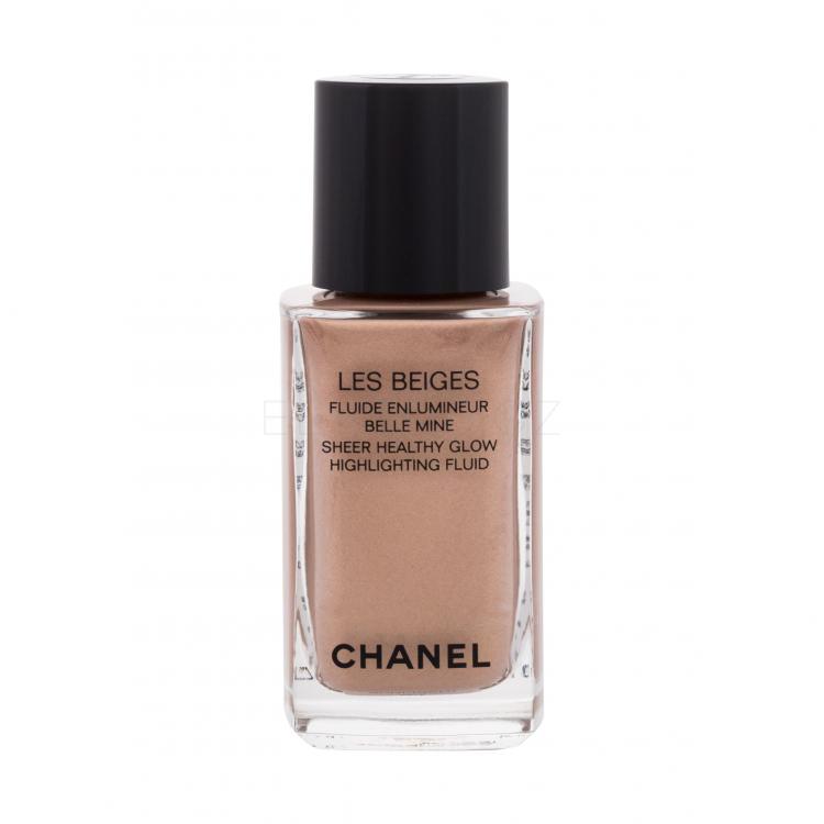 Chanel Les Beiges Sheer Healthy Glow Highlighting Fluid Rozjasňovač pro ženy 30 ml Odstín Sunkissed