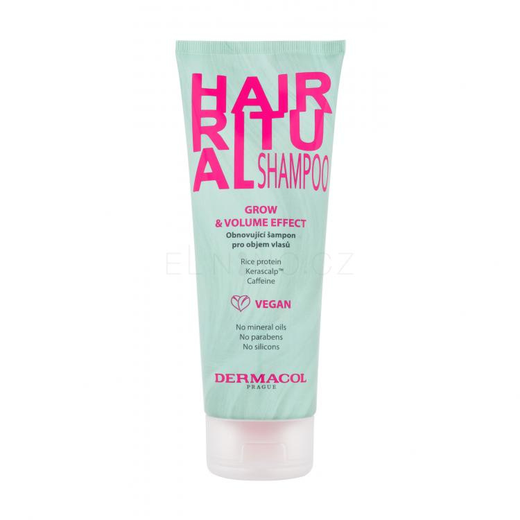 Dermacol Hair Ritual Grow &amp; Volume Shampoo Šampon pro ženy 250 ml