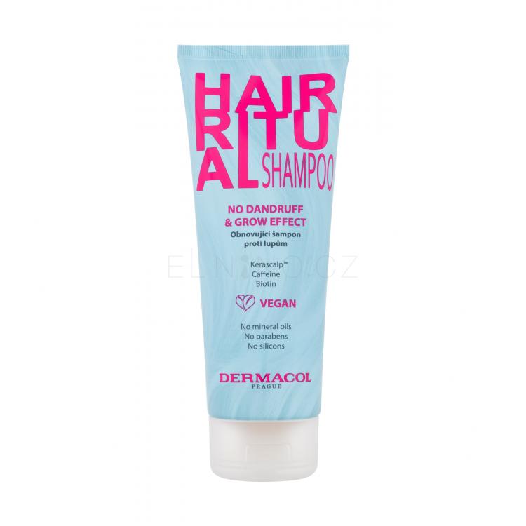 Dermacol Hair Ritual No Dandruff &amp; Grow Shampoo Šampon pro ženy 250 ml