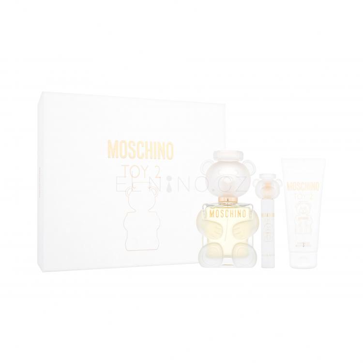 Moschino Toy 2 Dárková kazeta parfémovaná voda 100 ml + tělové mléko 100 ml + parfémovaná voda 10 ml