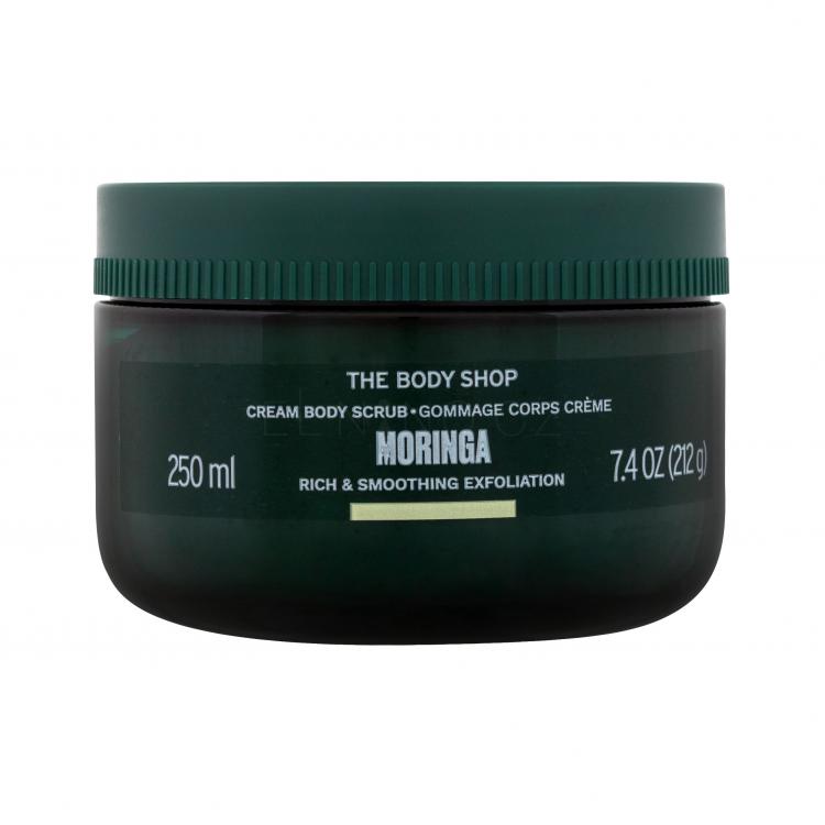 The Body Shop Moringa Exfoliating Cream Body Scrub Tělový peeling pro ženy 250 ml