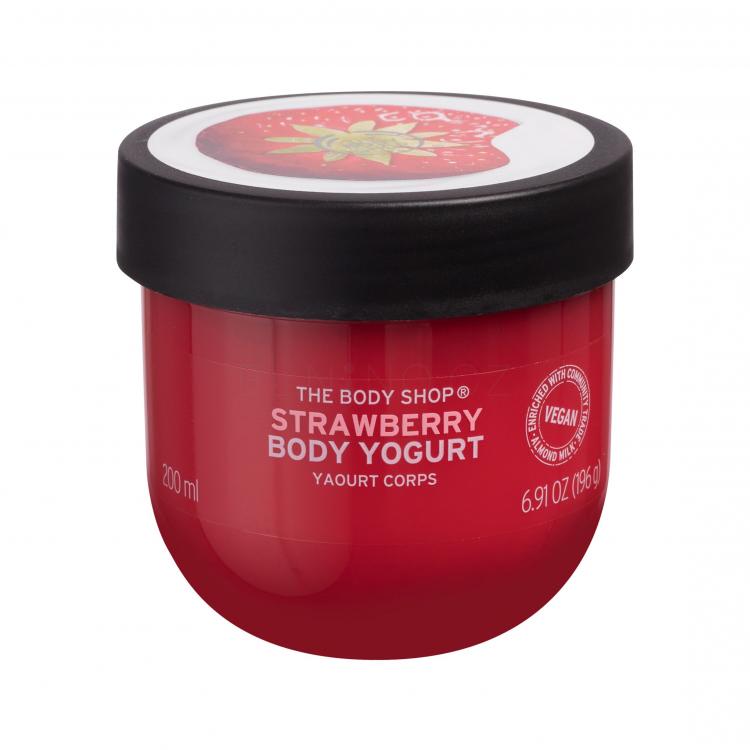 The Body Shop Strawberry Body Yogurt Tělový krém pro ženy 200 ml