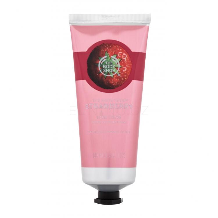 The Body Shop Strawberry Hand Cream Krém na ruce pro ženy 100 ml