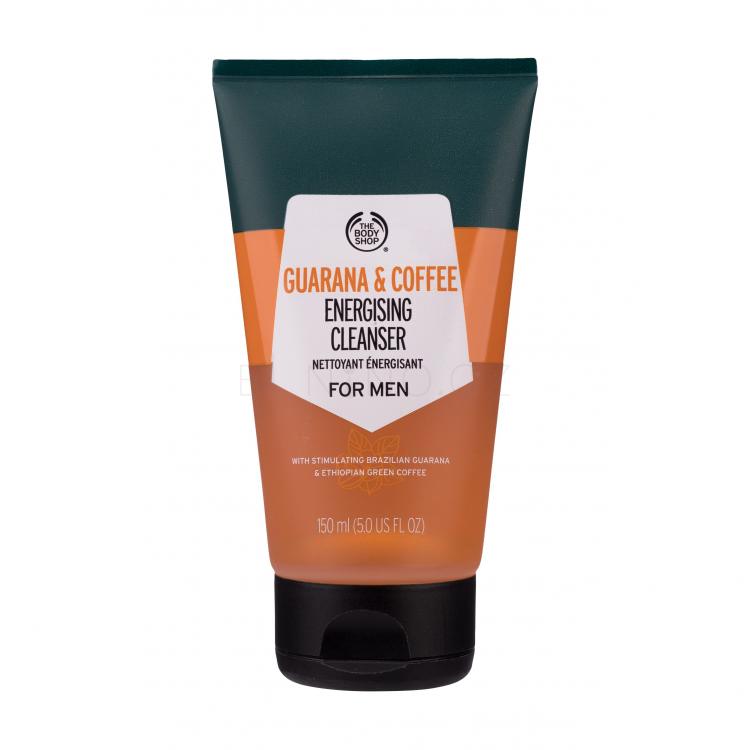 The Body Shop Guarana &amp; Coffee Energising Cleanser Čisticí gel pro muže 150 ml