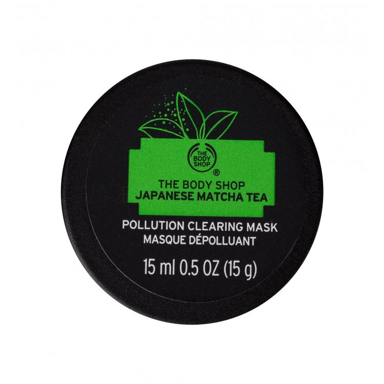 The Body Shop Japanese Matcha Tea Pollution Clearing Mask Pleťová maska pro ženy 15 ml