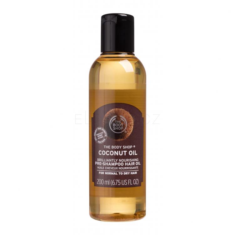 The Body Shop Coconut Pre-Shampoo Hair Oil Olej na vlasy pro ženy 200 ml