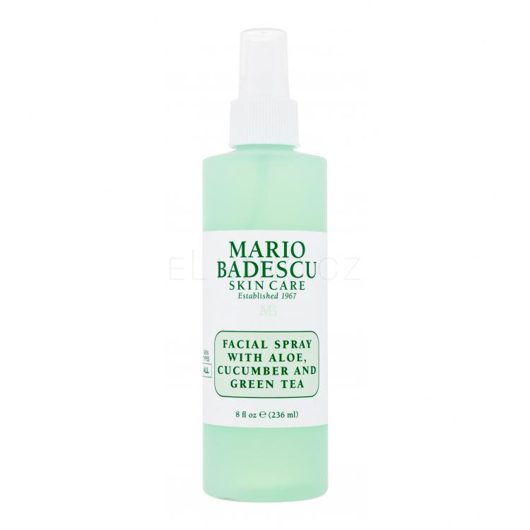 Mario Badescu Facial Spray Aloe, Cucumber and Green Tea Pleťová voda a sprej pro ženy 236 ml