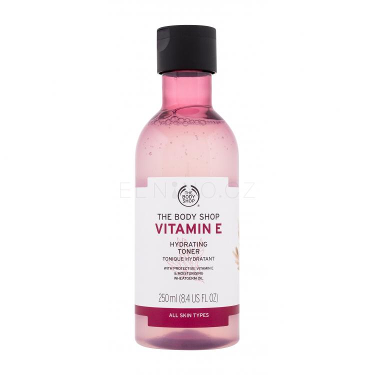 The Body Shop Vitamin E Hydrating Toner Pleťová voda a sprej pro ženy 250 ml