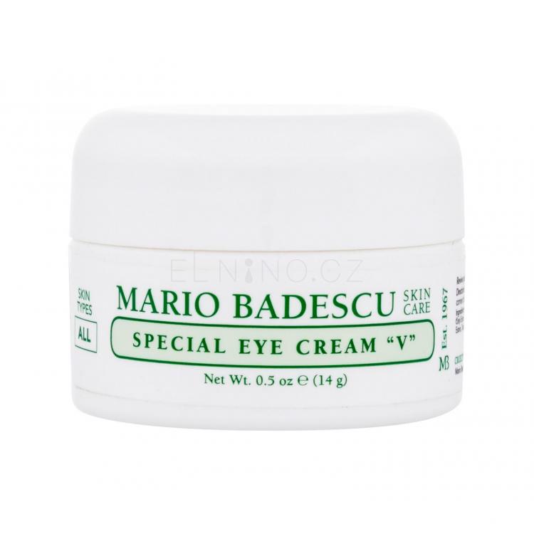 Mario Badescu Special Eye Cream &quot;V&quot; Oční krém pro ženy 14 g