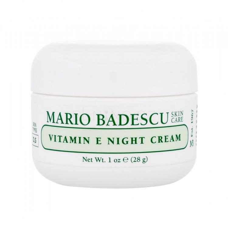 Mario Badescu Vitamin E Night Cream Noční pleťový krém pro ženy 28 g