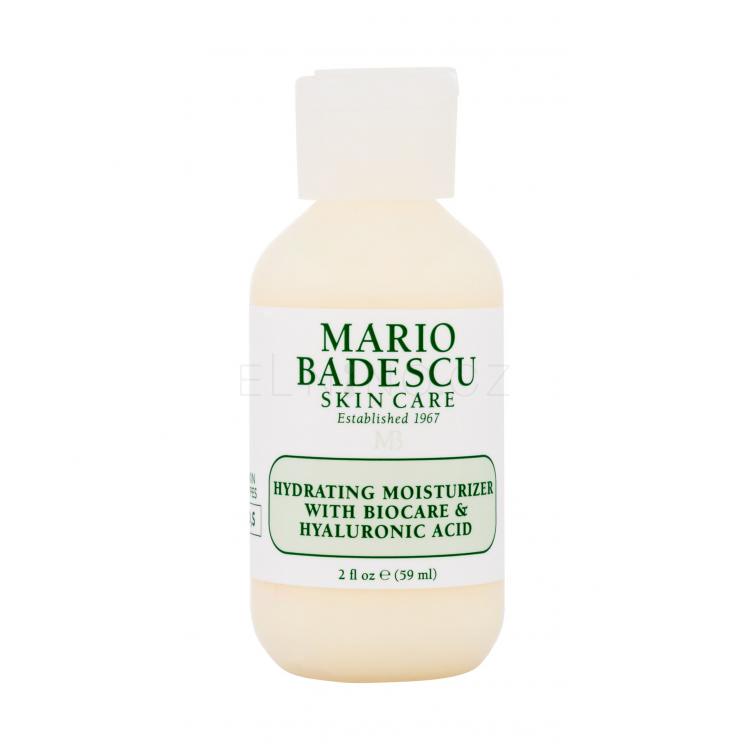 Mario Badescu Hydrating Moisturizer Biocare &amp; Hyaluronic Acid Denní pleťový krém pro ženy 59 ml
