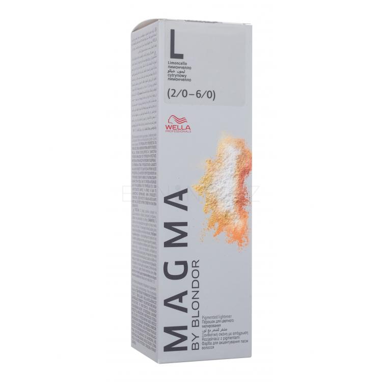 Wella Professionals Magma By Blondor Barva na vlasy pro ženy 120 g Odstín Limoncello