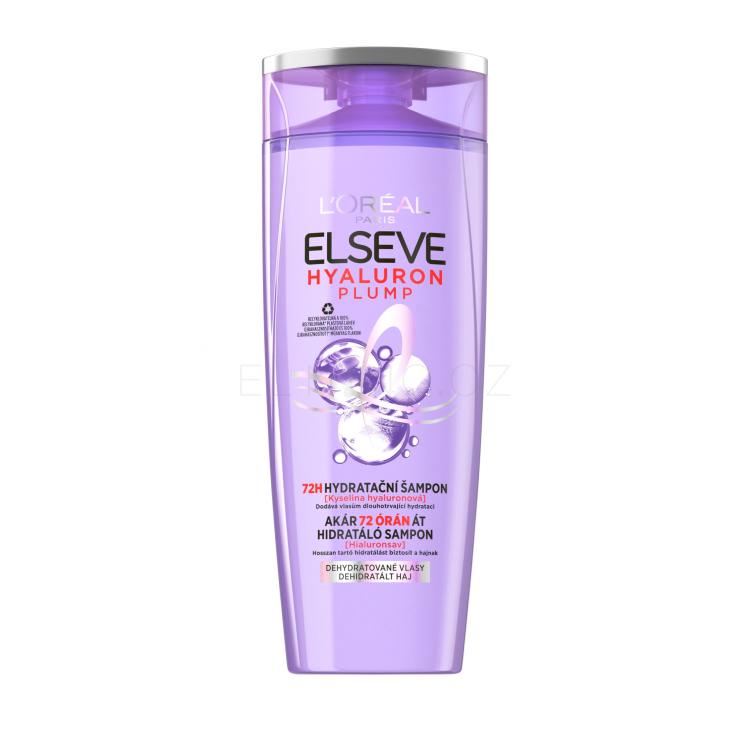 L&#039;Oréal Paris Elseve Hyaluron Plump Moisture Shampoo Šampon pro ženy 400 ml
