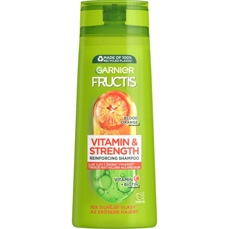 Garnier Fructis Vitamin &amp; Strength Reinforcing Shampoo Šampon pro ženy 250 ml