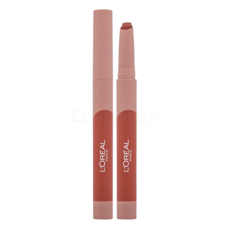 L&#039;Oréal Paris Infaillible Matte Lip Crayon Rtěnka pro ženy 1,3 g Odstín 106 Mon Cinnamon