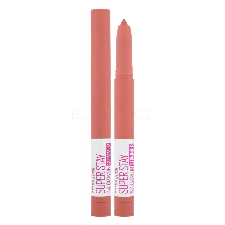 Maybelline Superstay Ink Crayon Shimmer Birthday Edition Rtěnka pro ženy 1,5 g Odstín 190 Blow The Candle