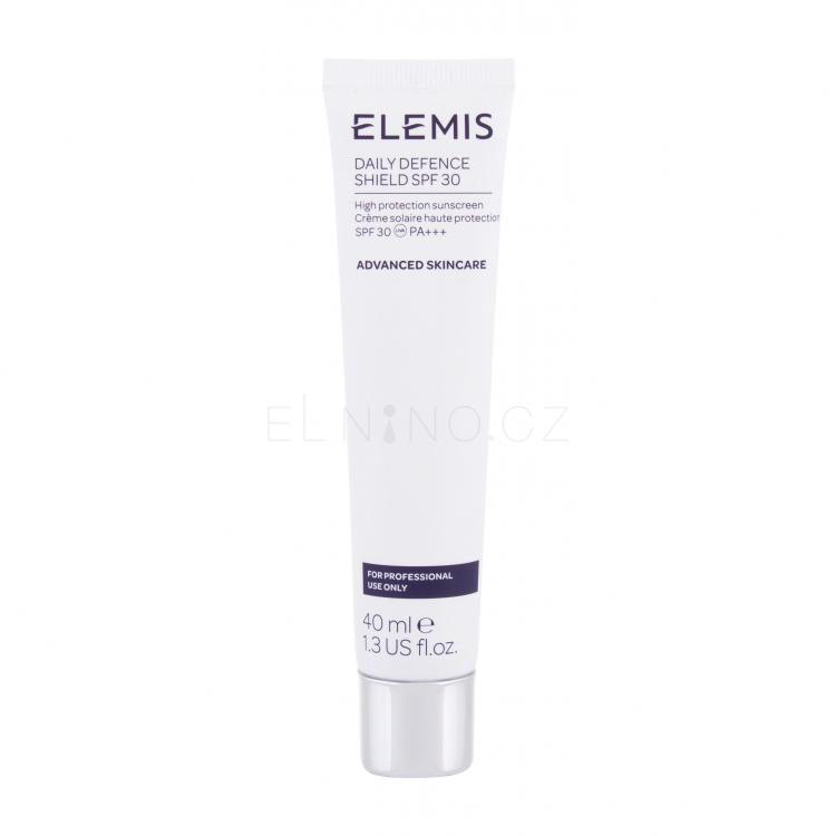 Elemis Advanced Skincare Daily Defence Shield SPF30 Opalovací přípravek na obličej pro ženy 40 ml tester