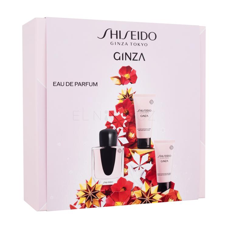 Shiseido Ginza Dárková kazeta parfémovaná voda 50 ml + tělové mléko 50 ml + sprchový krém 50 ml