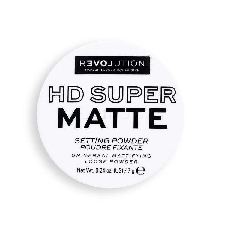 Revolution Relove Super HD Matte Setting Powder Pudr pro ženy 7 g