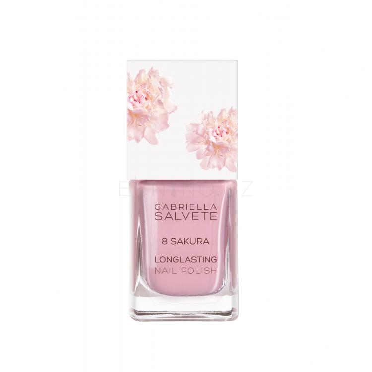 Gabriella Salvete Flower Shop Longlasting Nail Polish Lak na nehty pro ženy 11 ml Odstín 8 Sakura