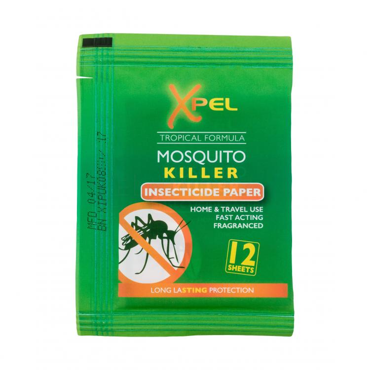 Xpel Mosquito &amp; Insect Mosquito Killer Insecticide Paper Repelent 12 ks