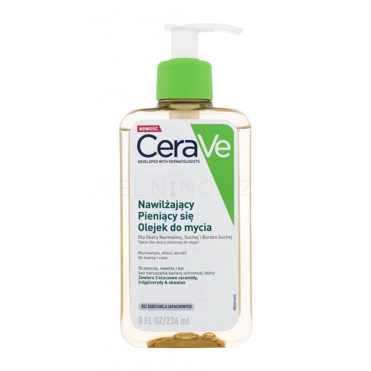 CeraVe Facial Cleansers Hydrating Foaming Oil Cleanser Čisticí olej pro ženy 236 ml