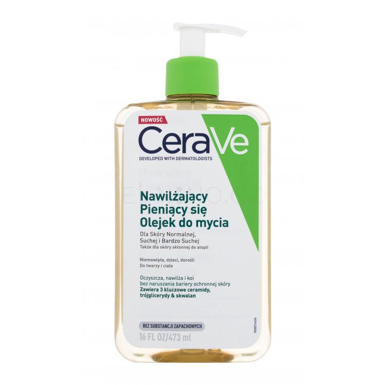 CeraVe Facial Cleansers Hydrating Foaming Oil Cleanser Čisticí olej pro ženy 473 ml