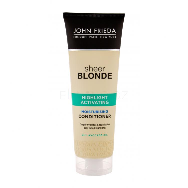 John Frieda Sheer Blonde Highlight Activating Kondicionér pro ženy 250 ml poškozený obal