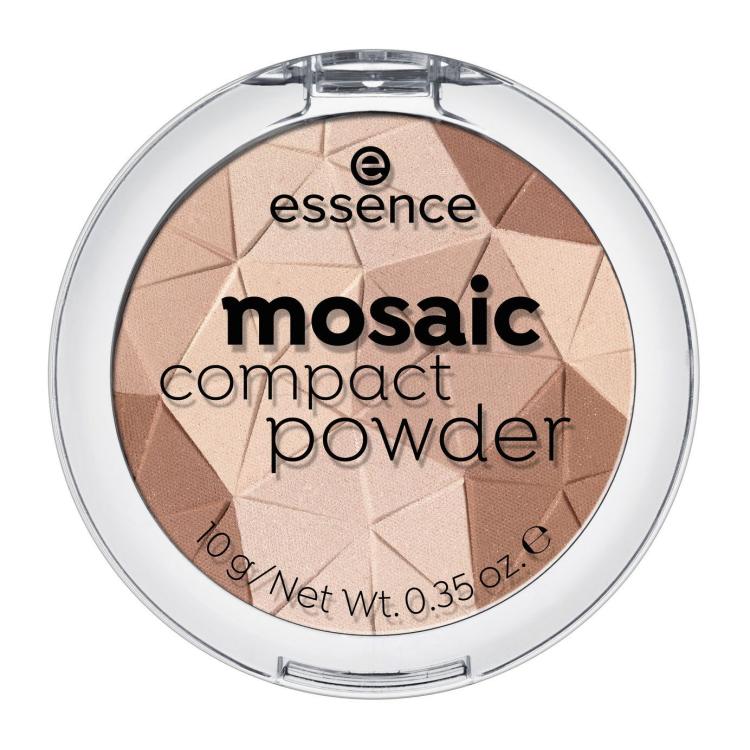 Essence Mosaic Compact Powder Pudr pro ženy 10 g Odstín 01 Sunkissed Beauty