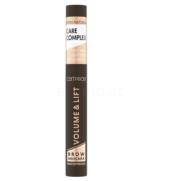 Catrice Volume &amp; Lift Řasenka na obočí pro ženy 5 ml Odstín 040 Dark Brown