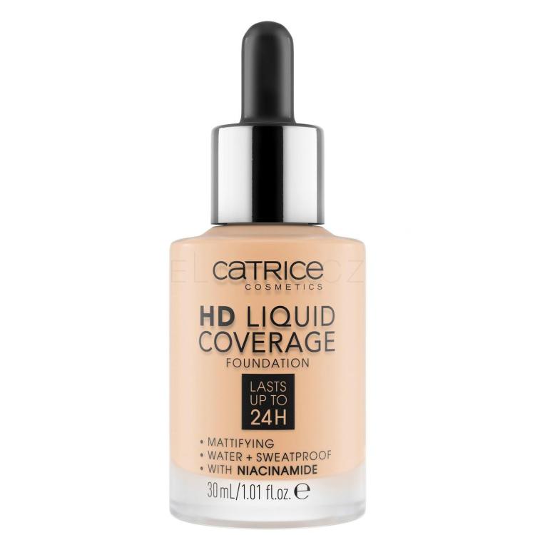 Catrice HD Liquid Coverage 24H Make-up pro ženy 30 ml Odstín 005 Ivory Beige