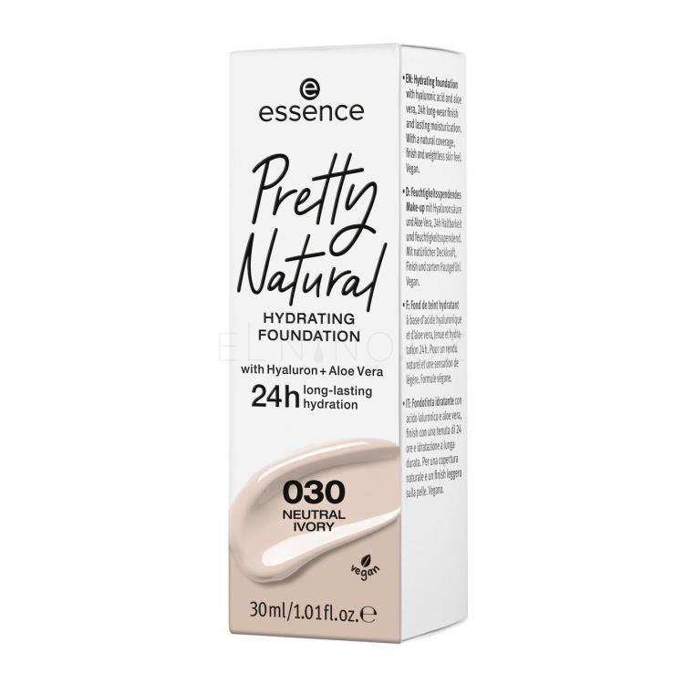 Essence Pretty Natural 24h Make-up pro ženy 30 ml Odstín 030 Neutral Ivory
