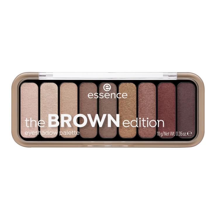 Essence The Brown Edition Oční stín pro ženy 10 g Odstín 30 Gorgeous Browns