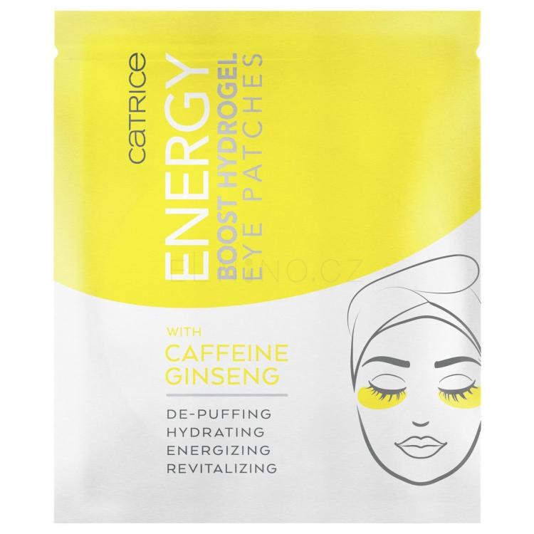 Catrice Energy Boost Hydrogel Eye Patches Maska na oči pro ženy 1 ks