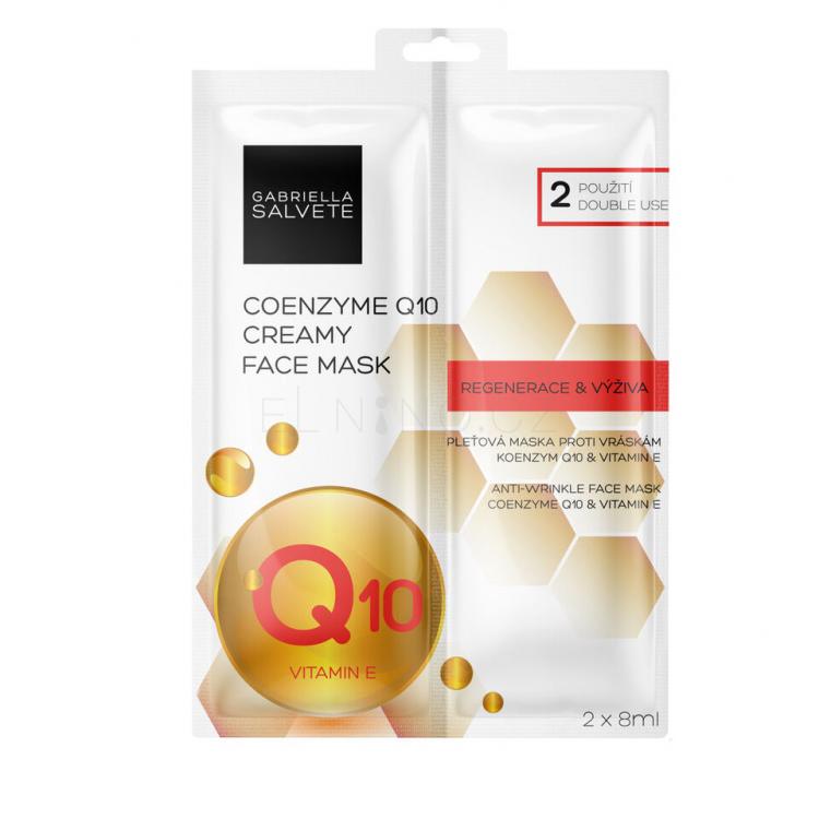 Gabriella Salvete Creamy Face Mask Pleťová maska pro ženy 16 ml Odstín Coenzyme Q10