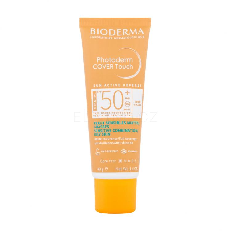 BIODERMA Photoderm COVER Touch SPF50+ Make-up pro ženy 40 g Odstín Golden