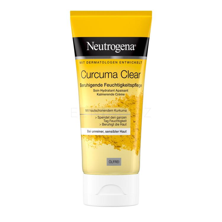 Neutrogena Curcuma Clear Moisturizing and Soothing Cream Denní pleťový krém 75 ml