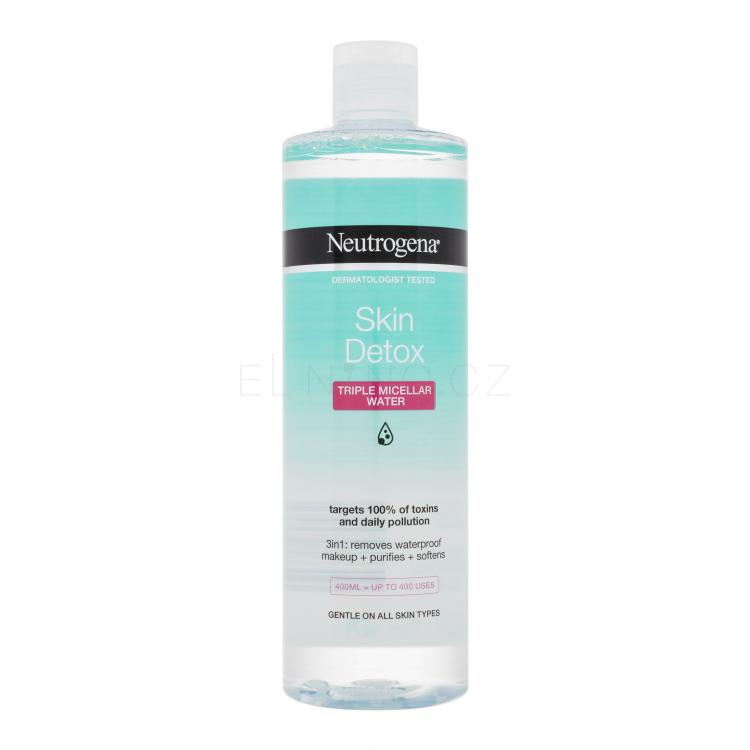 Neutrogena Skin Detox Triple Micellar Water Micelární voda 400 ml