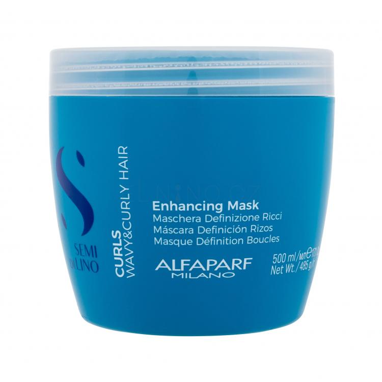 ALFAPARF MILANO Semi Di Lino Curls Enhancing Mask Maska na vlasy pro ženy 500 ml