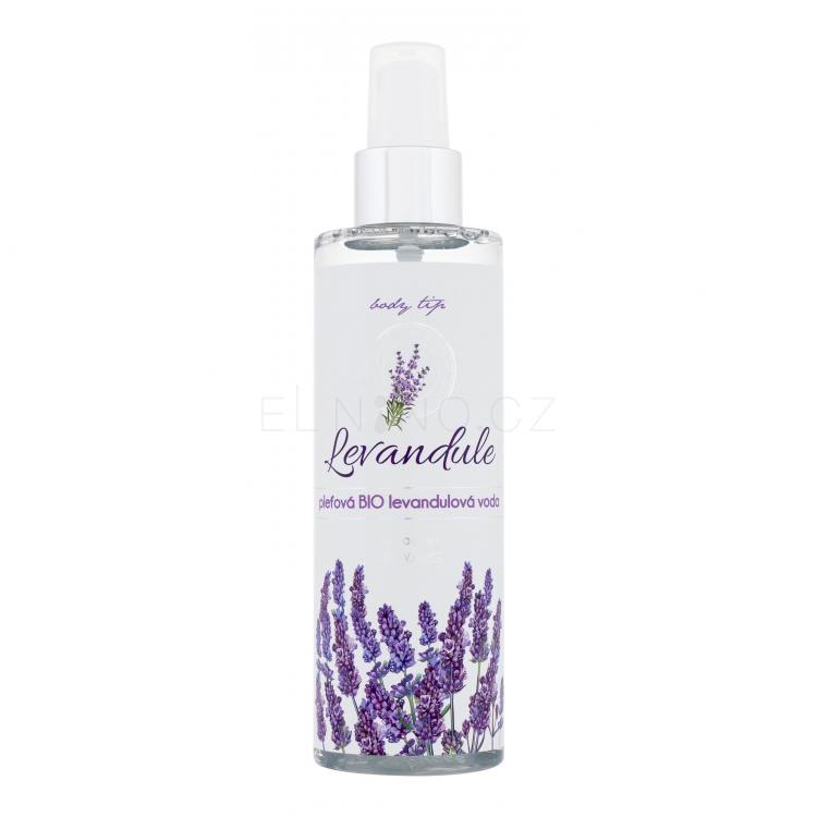 Vivaco Body Tip Bio Lavender Face Water Pleťová voda a sprej pro ženy 200 ml