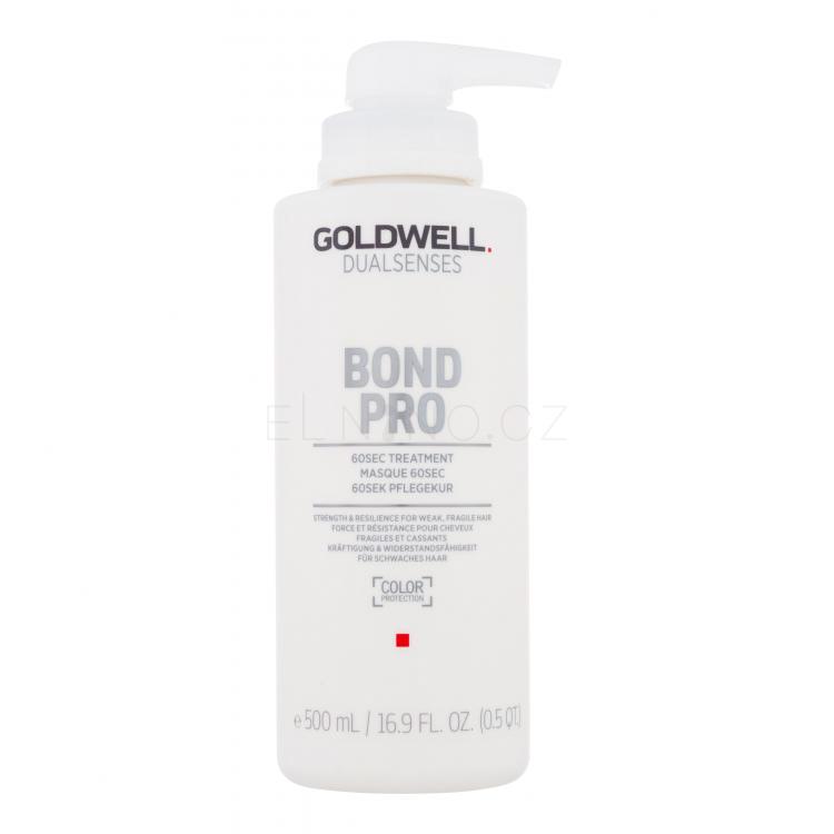Goldwell Dualsenses Bond Pro 60Sec Treatment Maska na vlasy pro ženy 500 ml