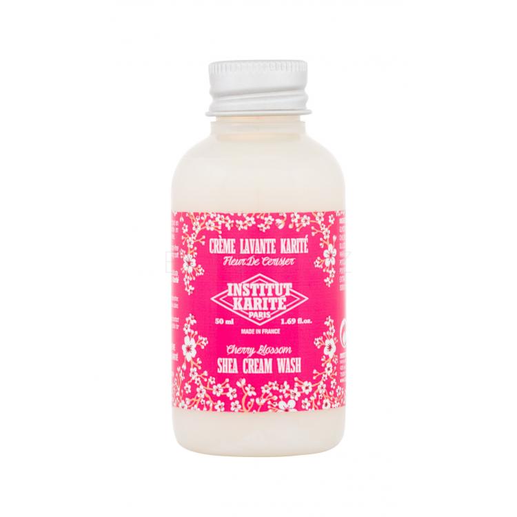Institut Karité Shea Cream Wash Cherry Blossom Sprchový krém pro ženy 50 ml