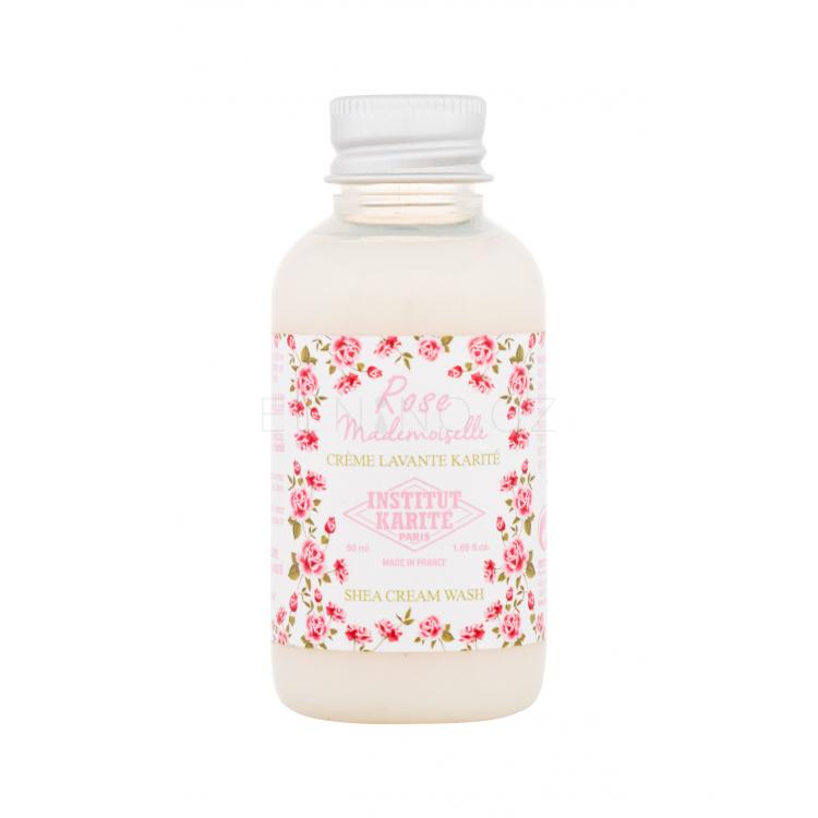 Institut Karité Shea Cream Wash Rose Mademoiselle Sprchový krém pro ženy 50 ml