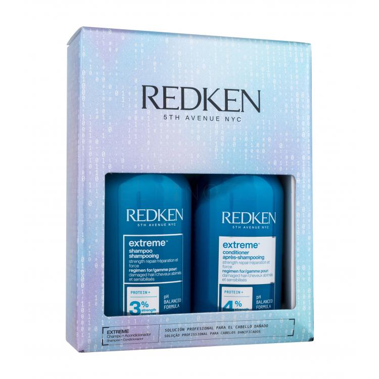 Redken Extreme Dárková kazeta šampon Extreme 300 ml + kondicionér Extreme 300 ml