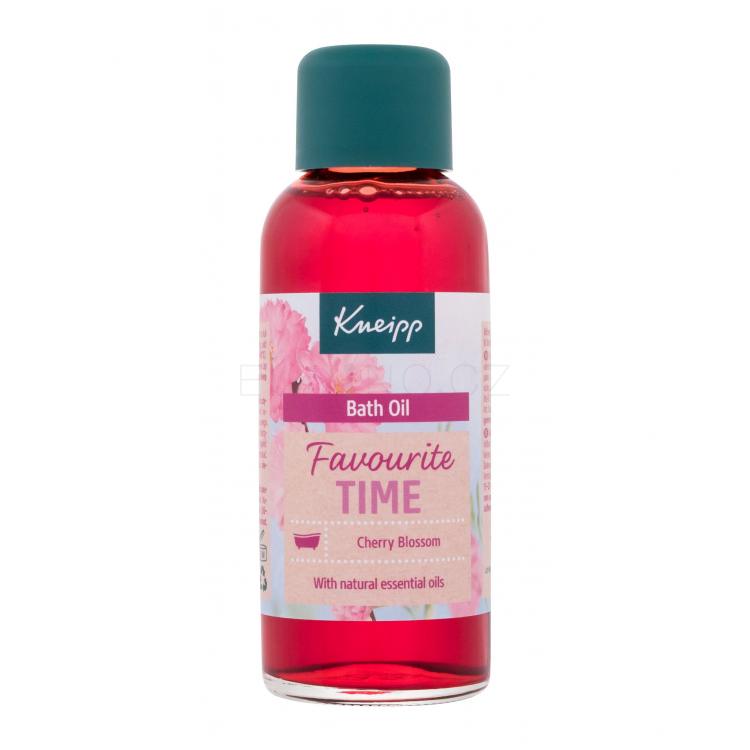 Kneipp Favourite Time Bath Oil Cherry Blossom Koupelový olej pro ženy 100 ml